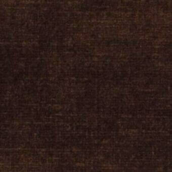Dark brown woven fabric texture with a linear pattern and matte finish, displaying tonal variations and a slightly rough, natural fiber appearance.